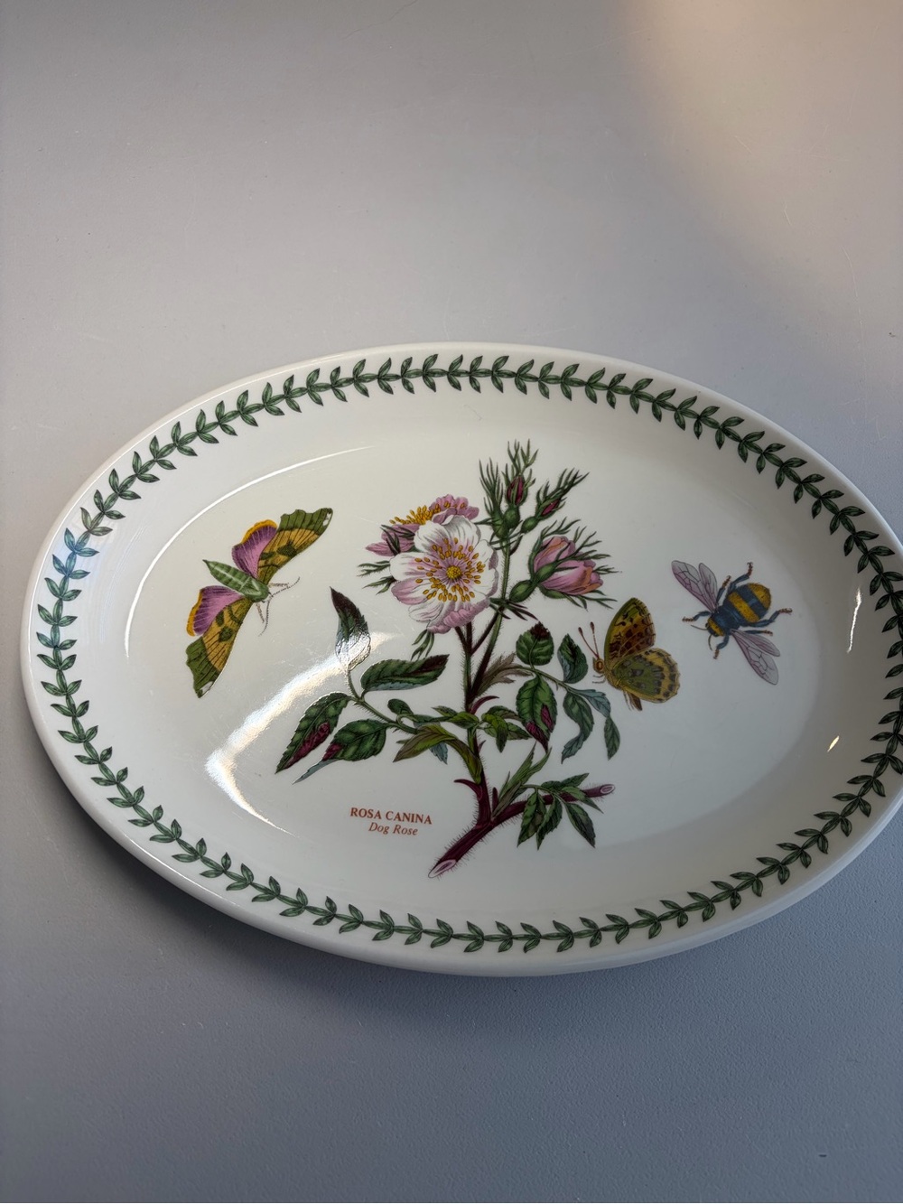 Portmeirion Botanic Garden Oval Steak Chicken Seafood Platter Made In England - Picture 2 of 5
